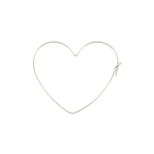 🔗 Heart Earring Hoop | Pair 💍💍