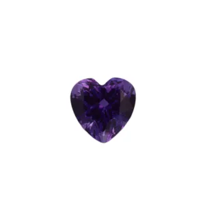 🆕 Pulled Czochralski Purple Blue Sapphire - HEART