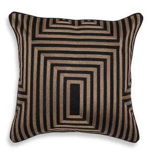 115069 - Cushion Spray square black gold