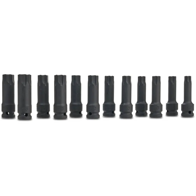 12-PC. R.B.R.T.™ Long Impact Triple Square Driver Set