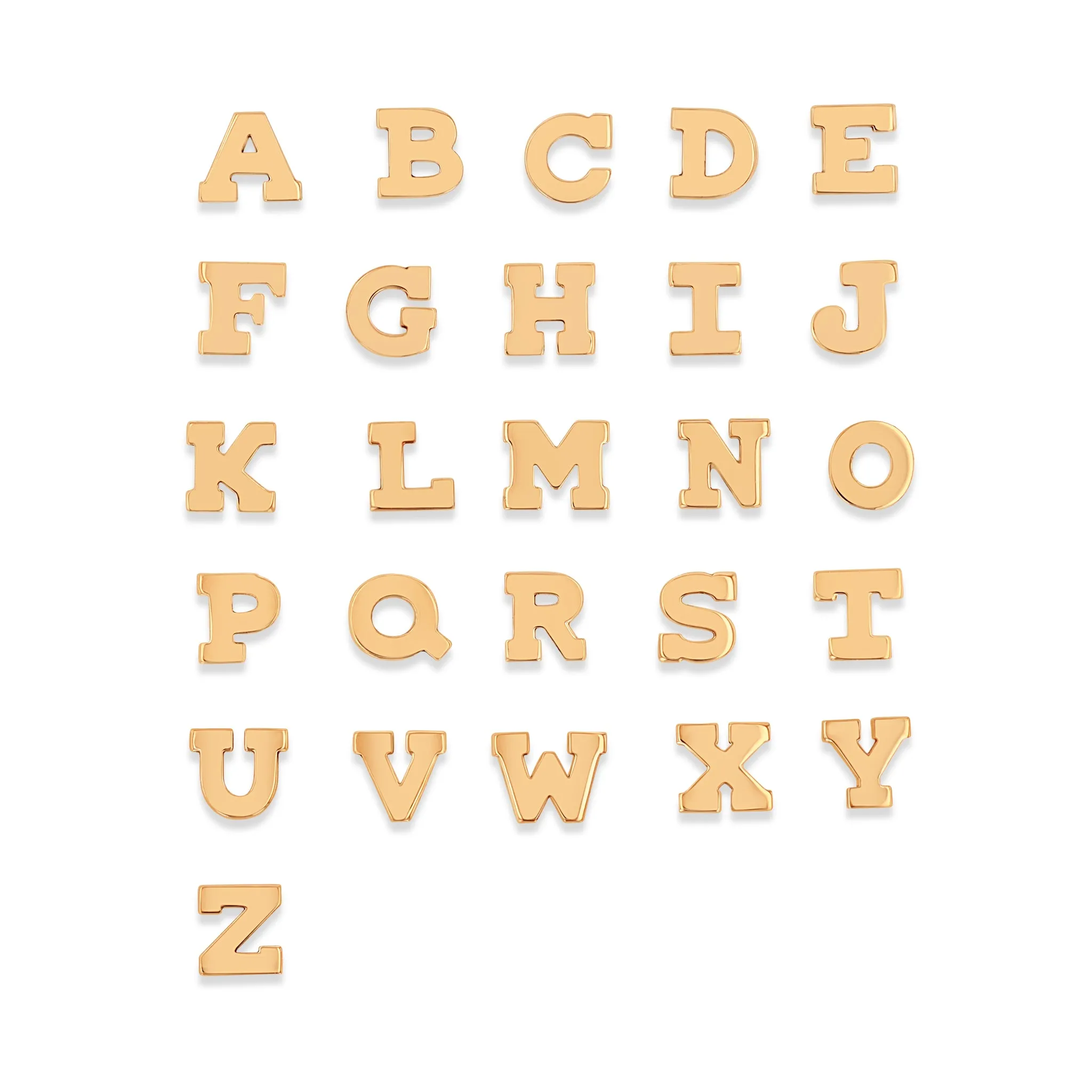 14k 2 Initial Letter & Diamond Heart Necklace