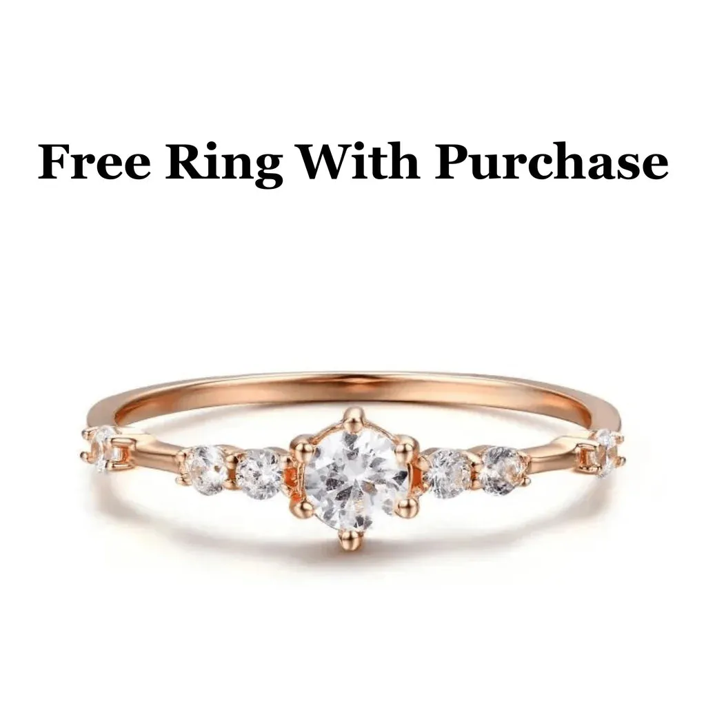 14K Rose Gold Morganite Teardrop Necklace