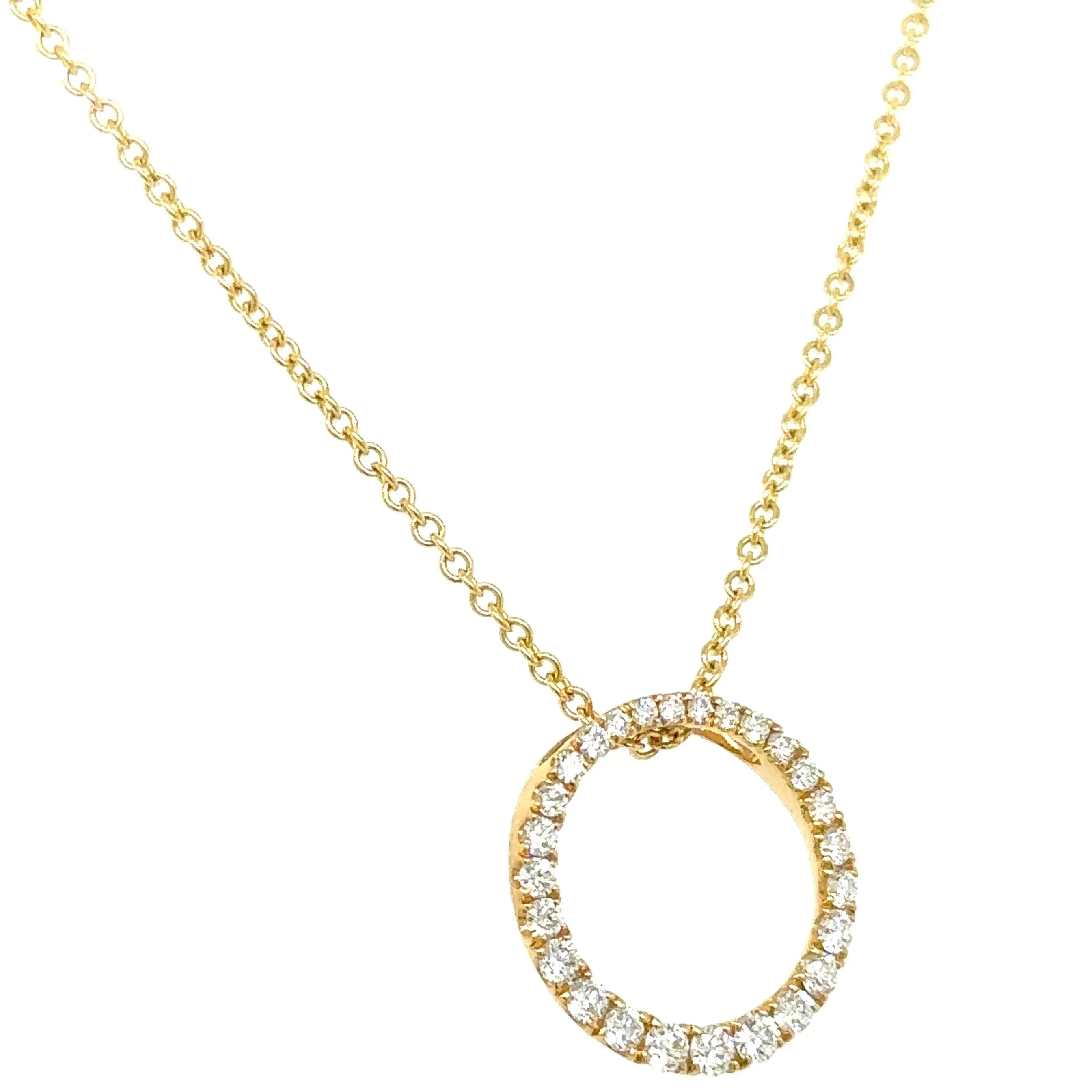 1.67ct tw Diamond Circle of Life Pendant Necklace