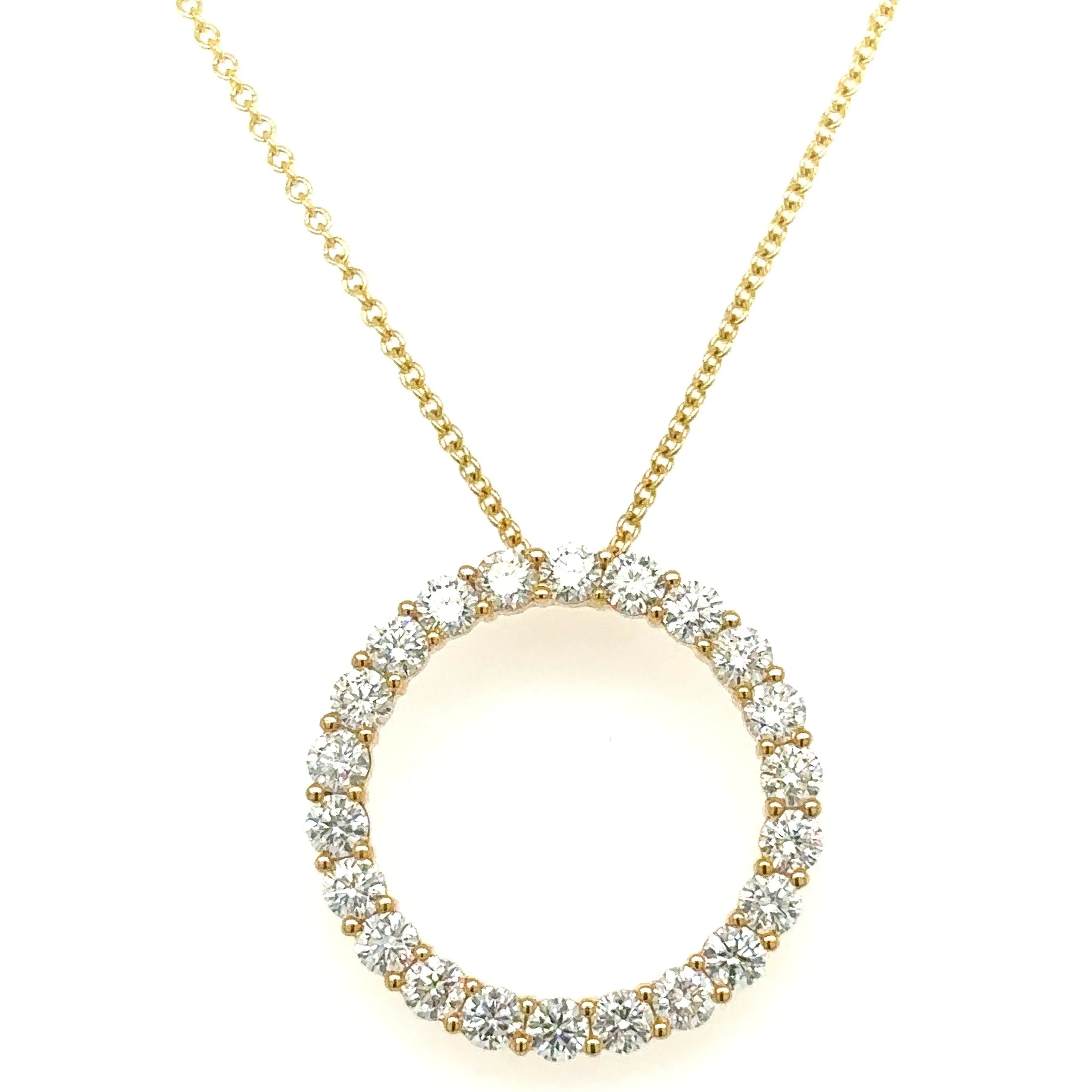 1.67ct tw Diamond Circle of Life Pendant Necklace