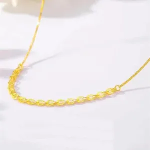 18k Yellow Gold Phoenix Tail Chain Necklace