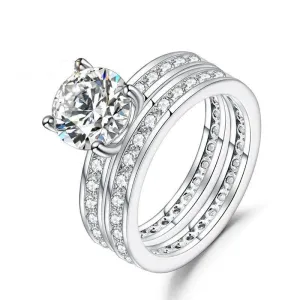 2.0Ct 8mm Diamond Wedding Ring