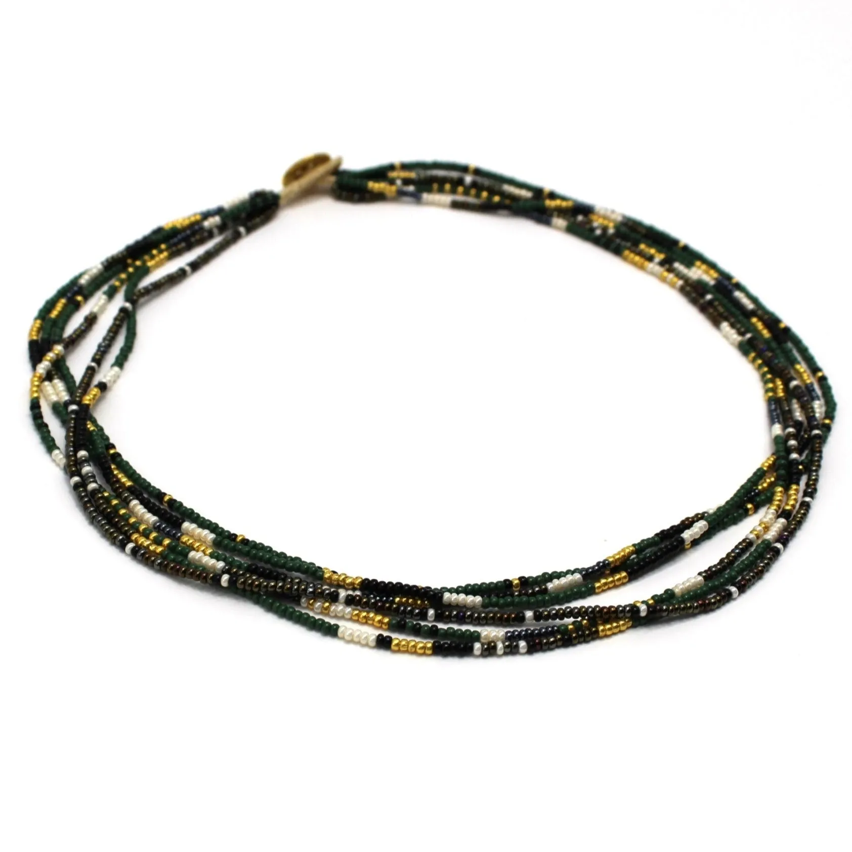 6 Strand Necklace - QUETZAL