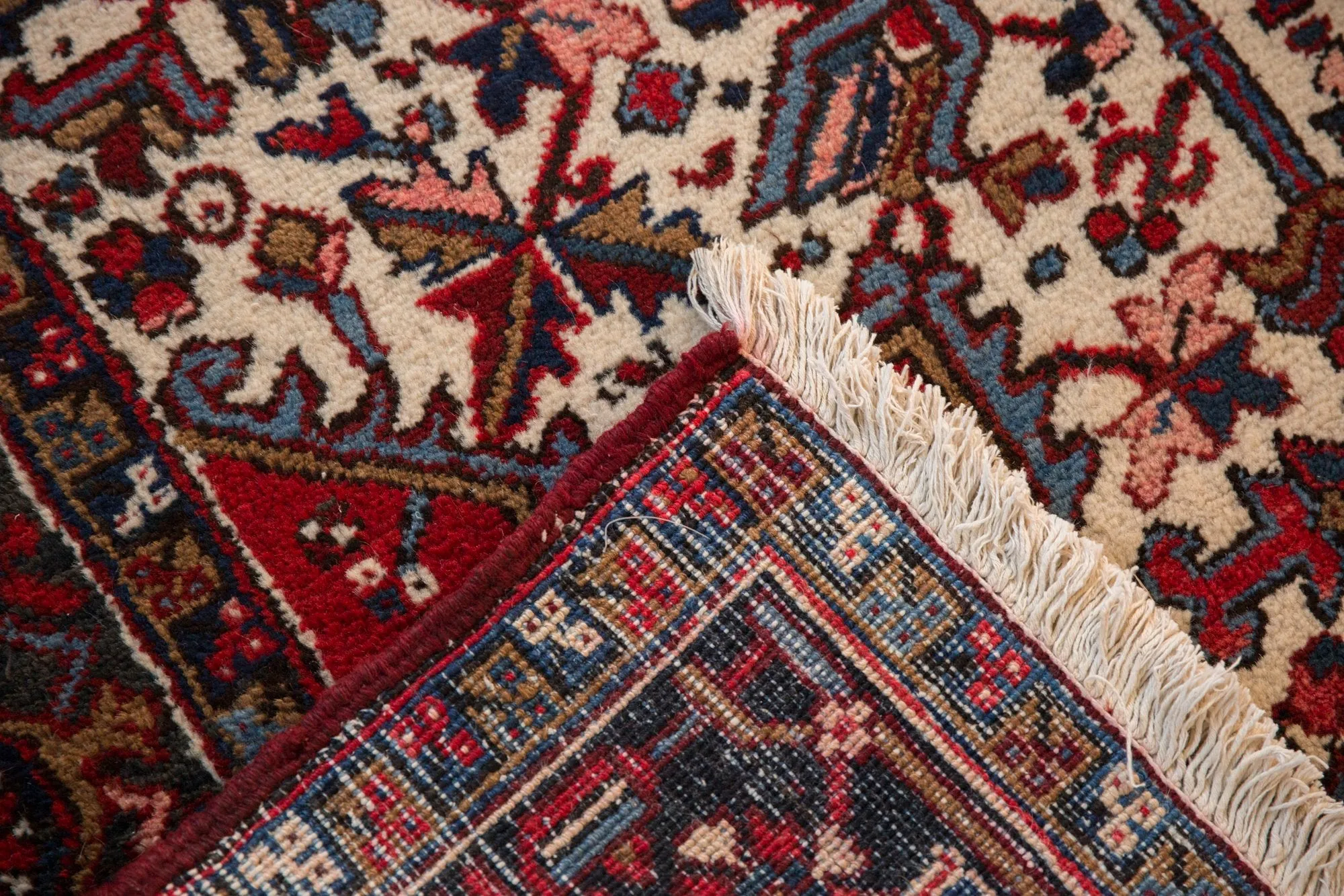 9.5x10 Vintage Mehrivan Square Carpet
