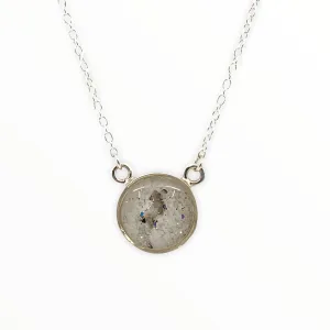 Adrian Necklace | Silver | April