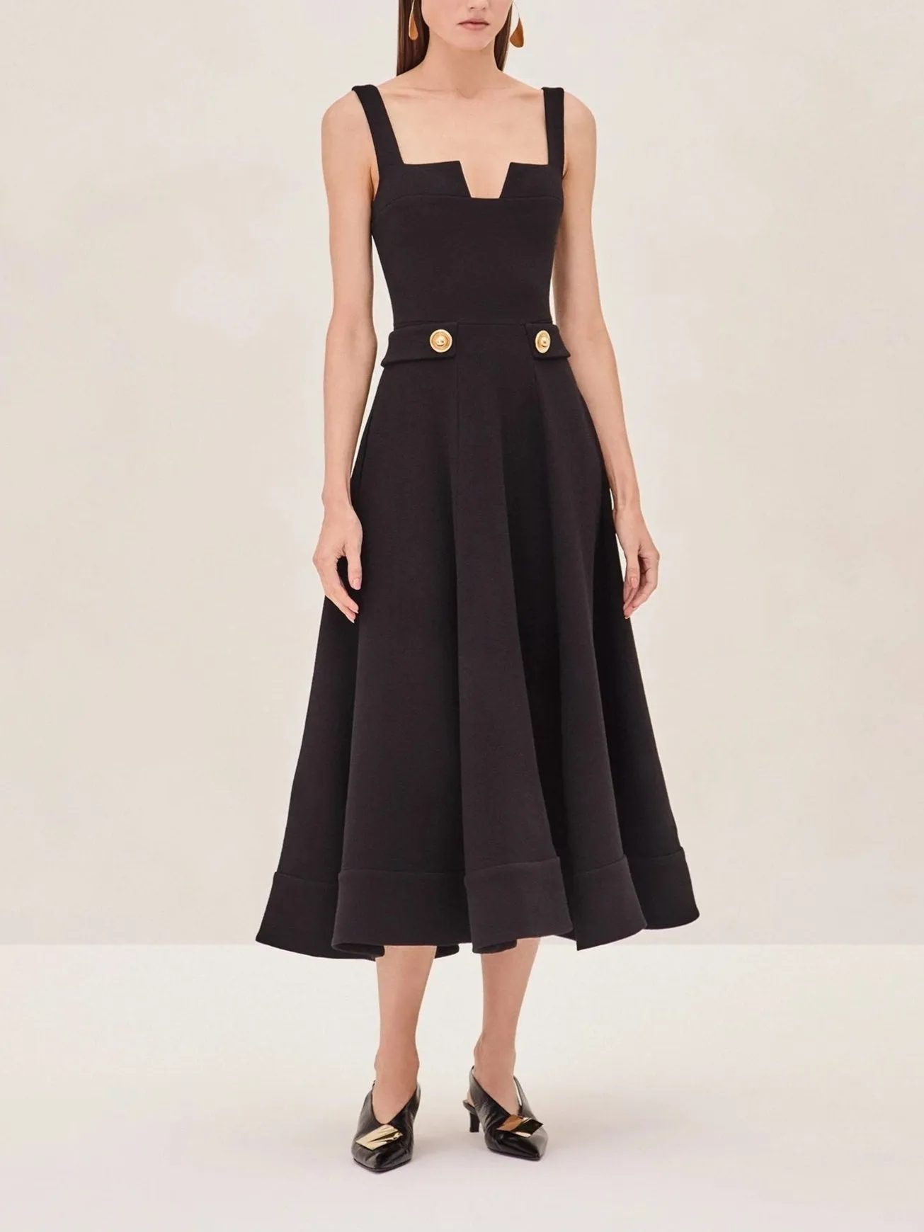 Alexis Fiore Dress in Black