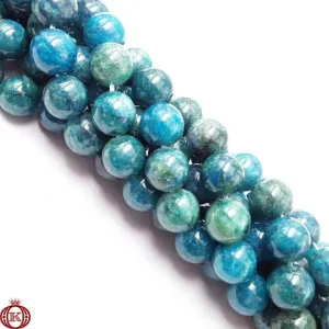 Apatite Beads Smooth Round
