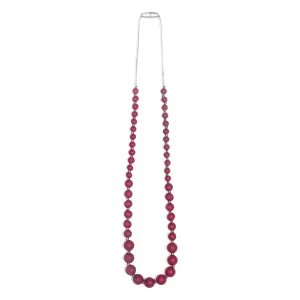 Audrey Teething Necklace - Maroon