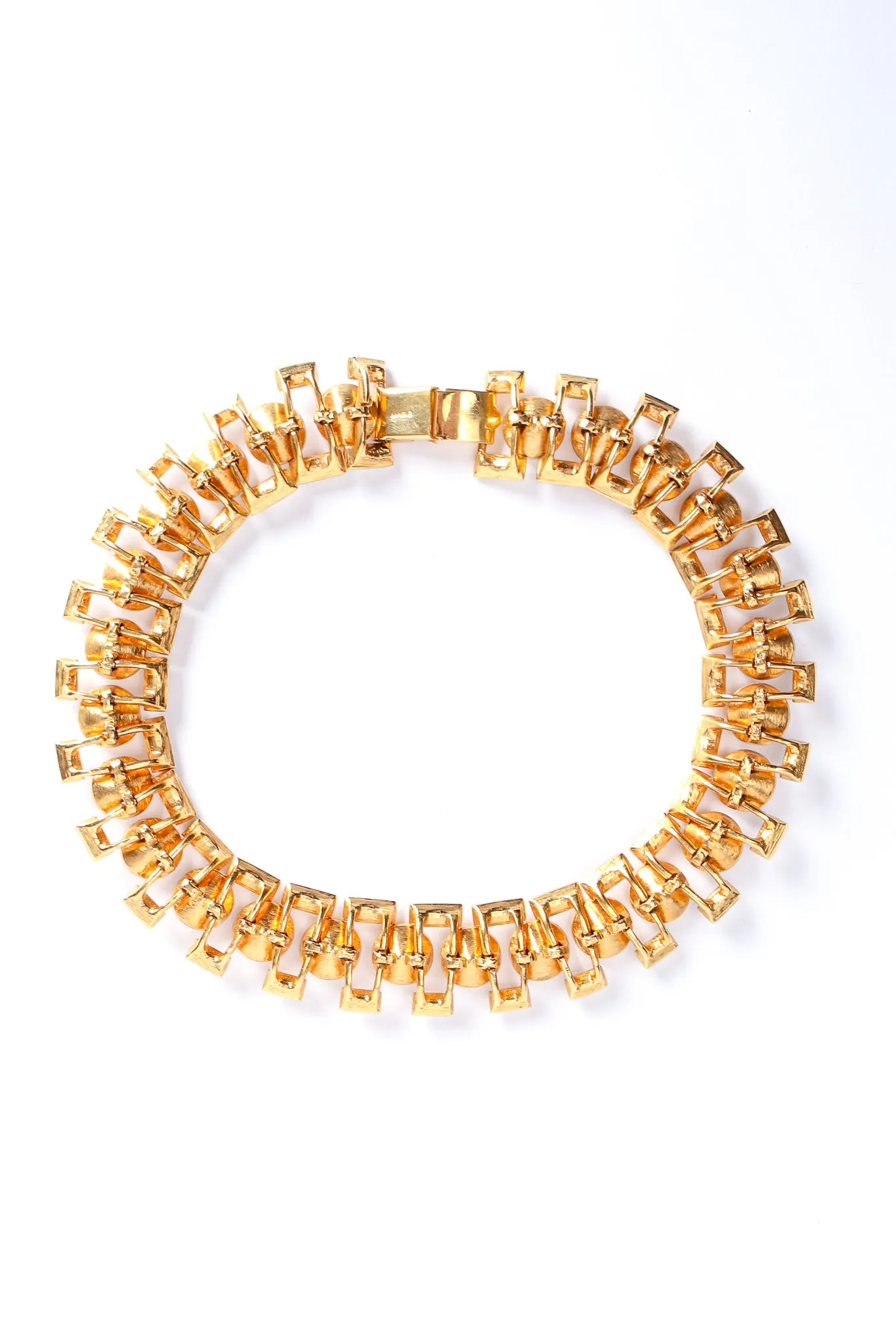 Baguette Framed Crystal Collar