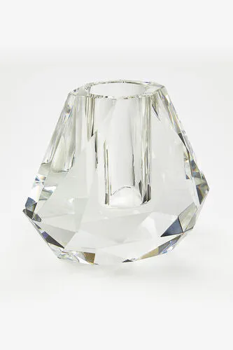 Bell Shaped Crystal Vase / Large