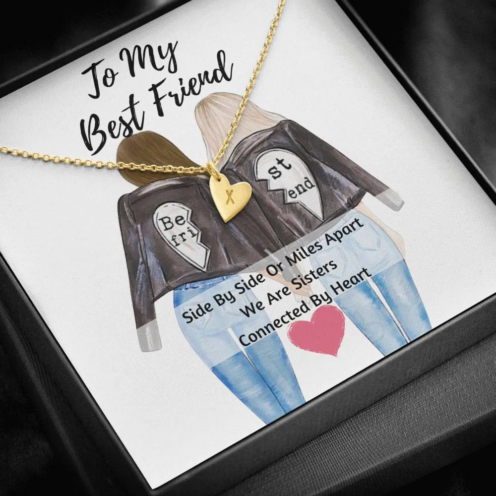 Best Friend Hearts Necklace- We Are Sisters
