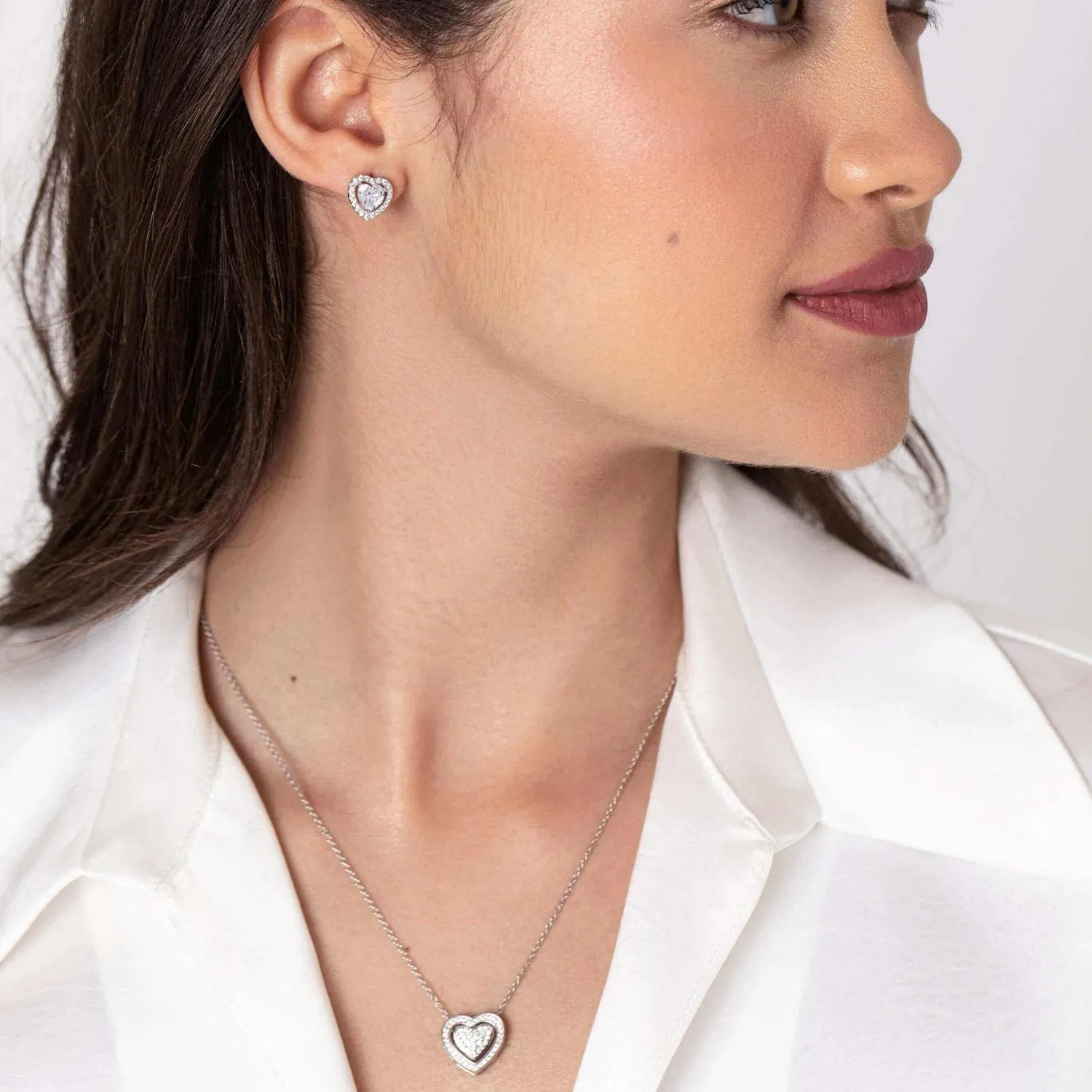 Big Sis & Lil Sis 3 in 1 Trinity Heart Necklace - Sister6