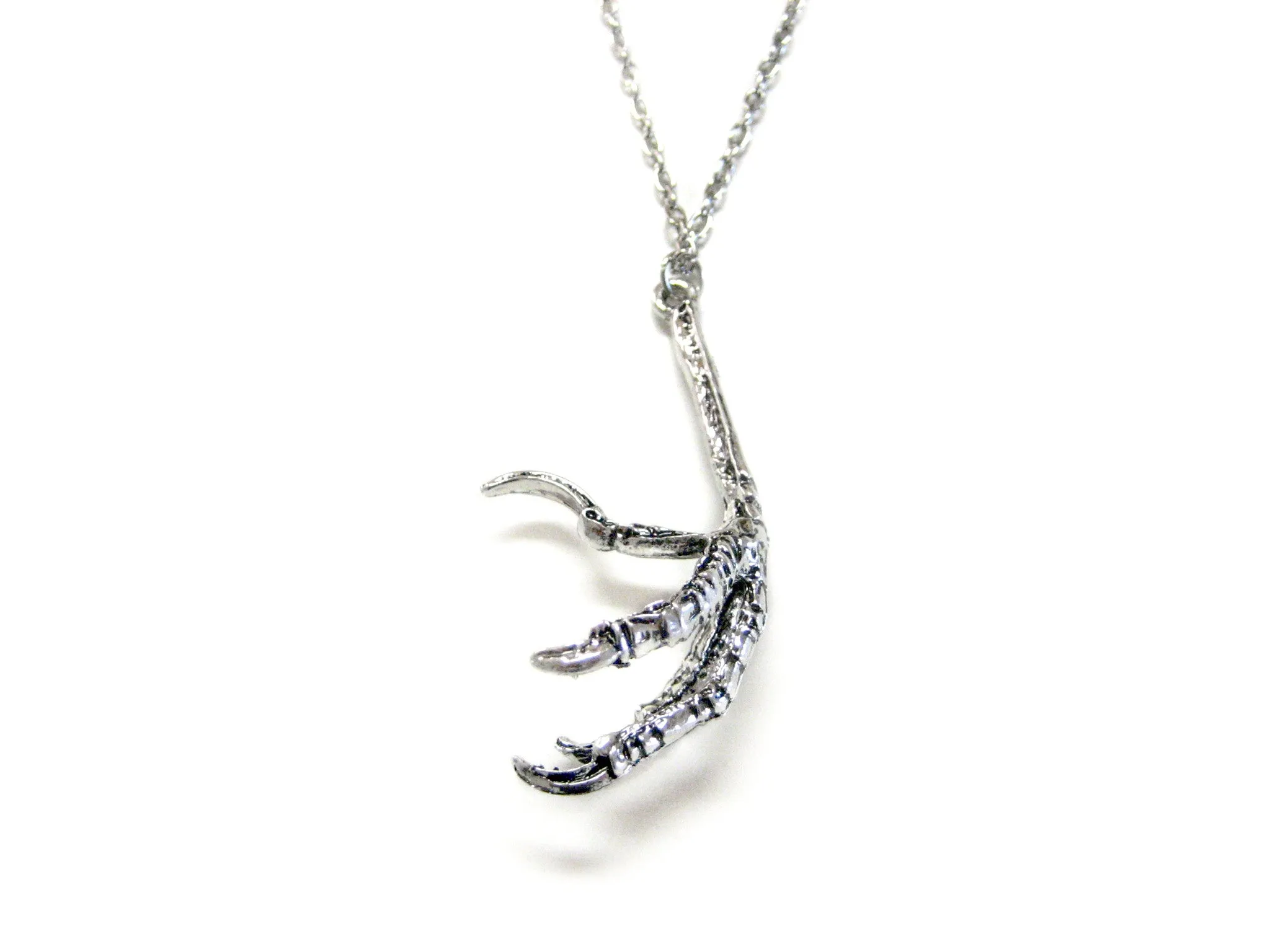 Bird Claw Talon Pendant Necklace