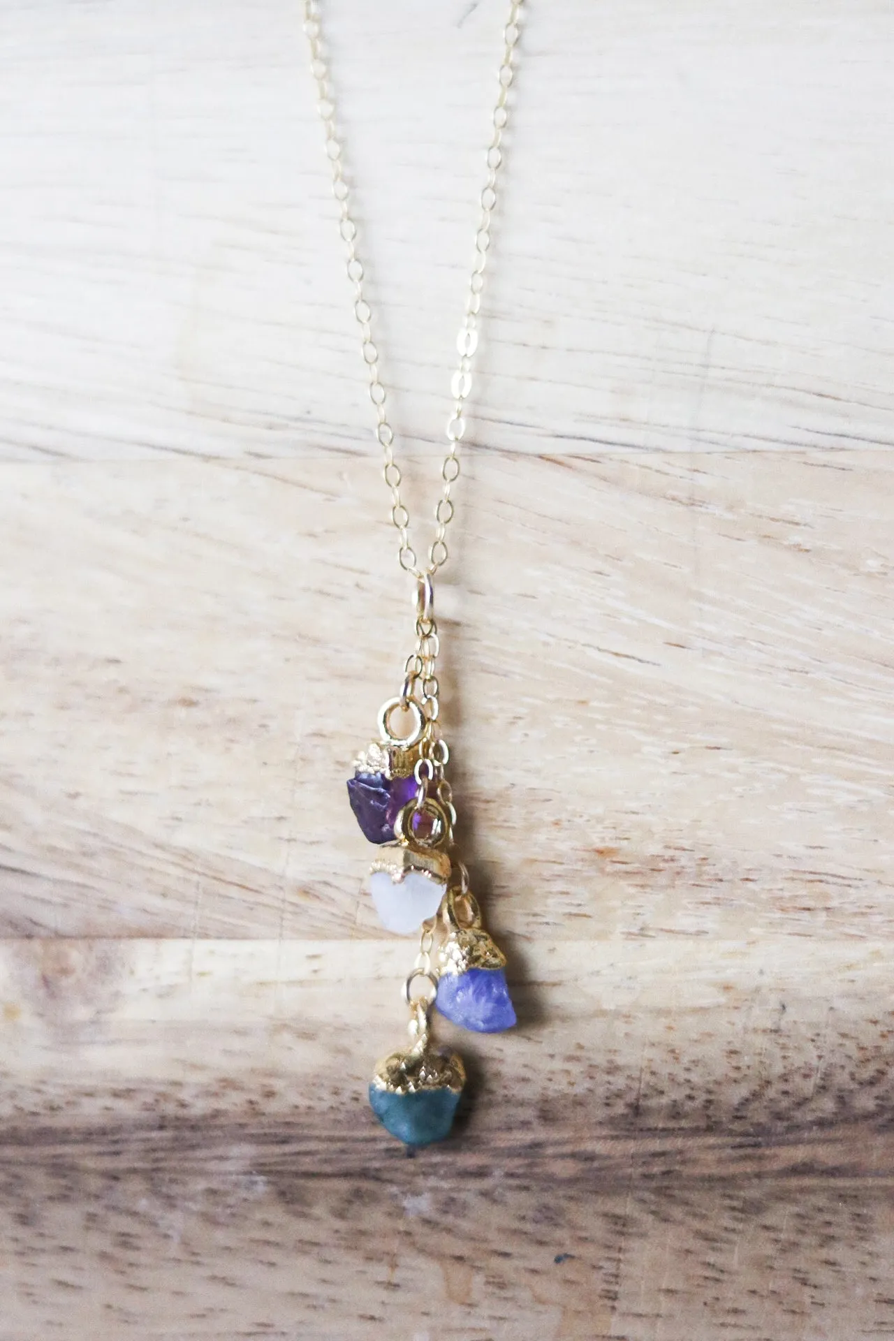 Birthstone Cascade Necklace