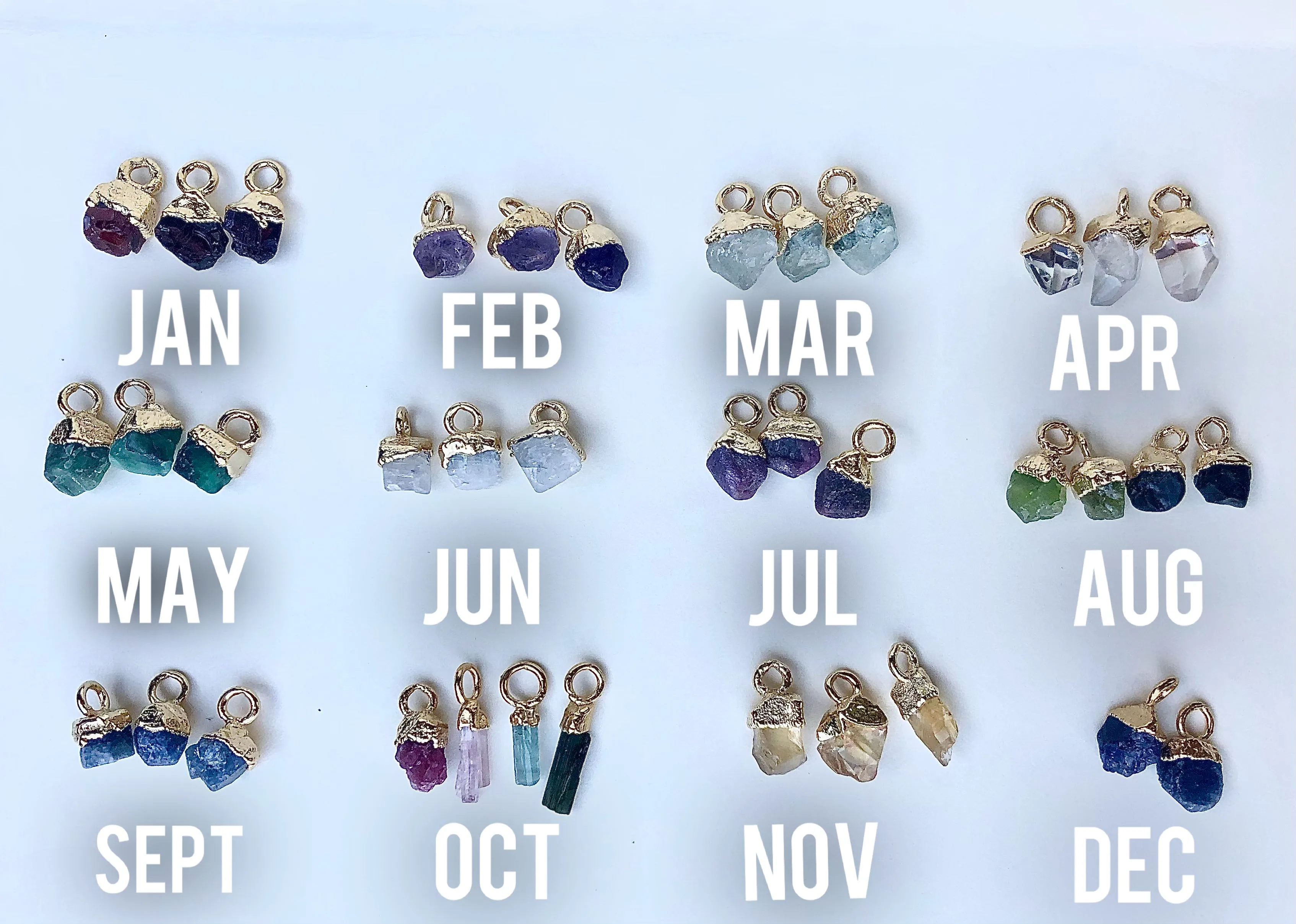 Birthstone Cascade Necklace
