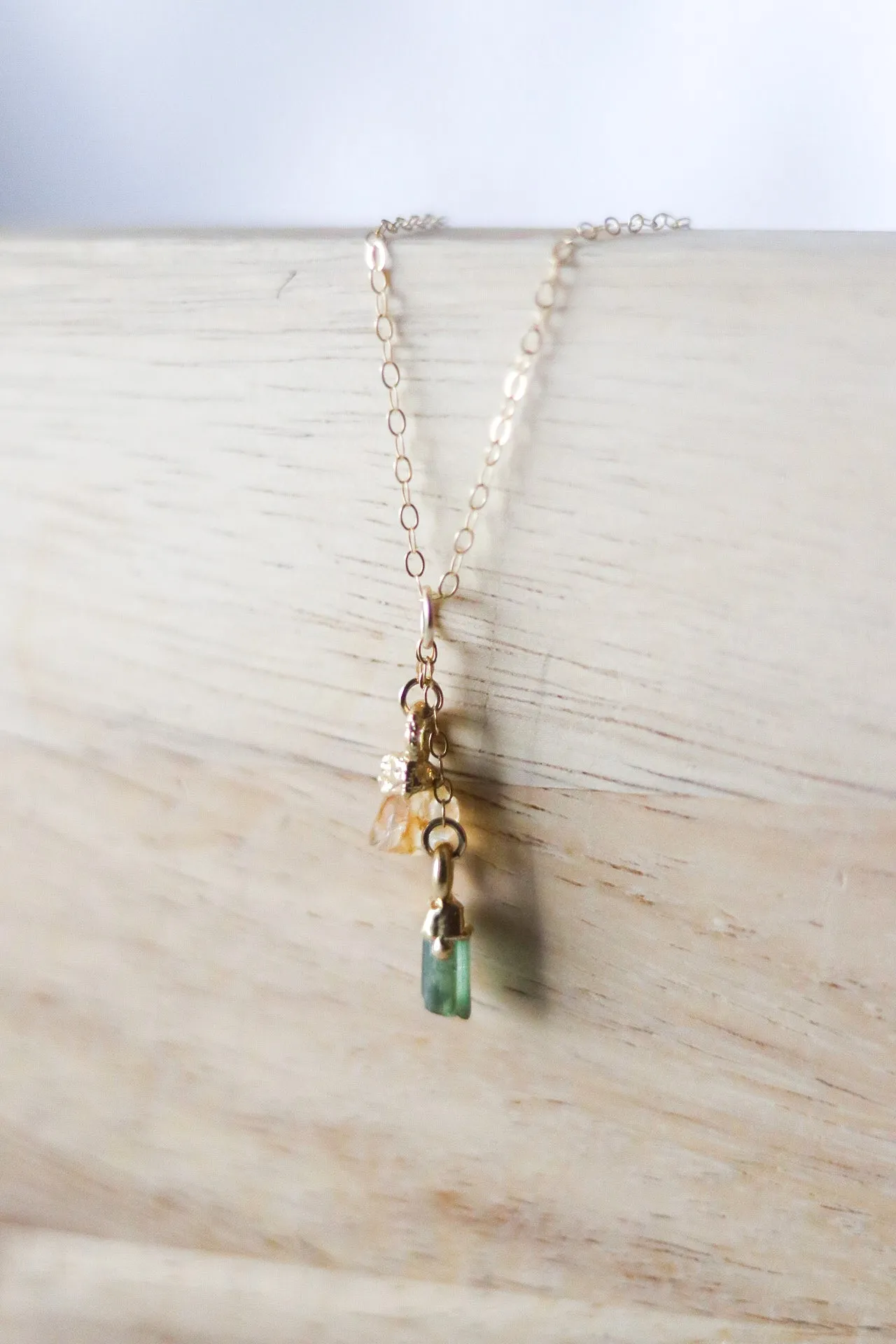Birthstone Cascade Necklace