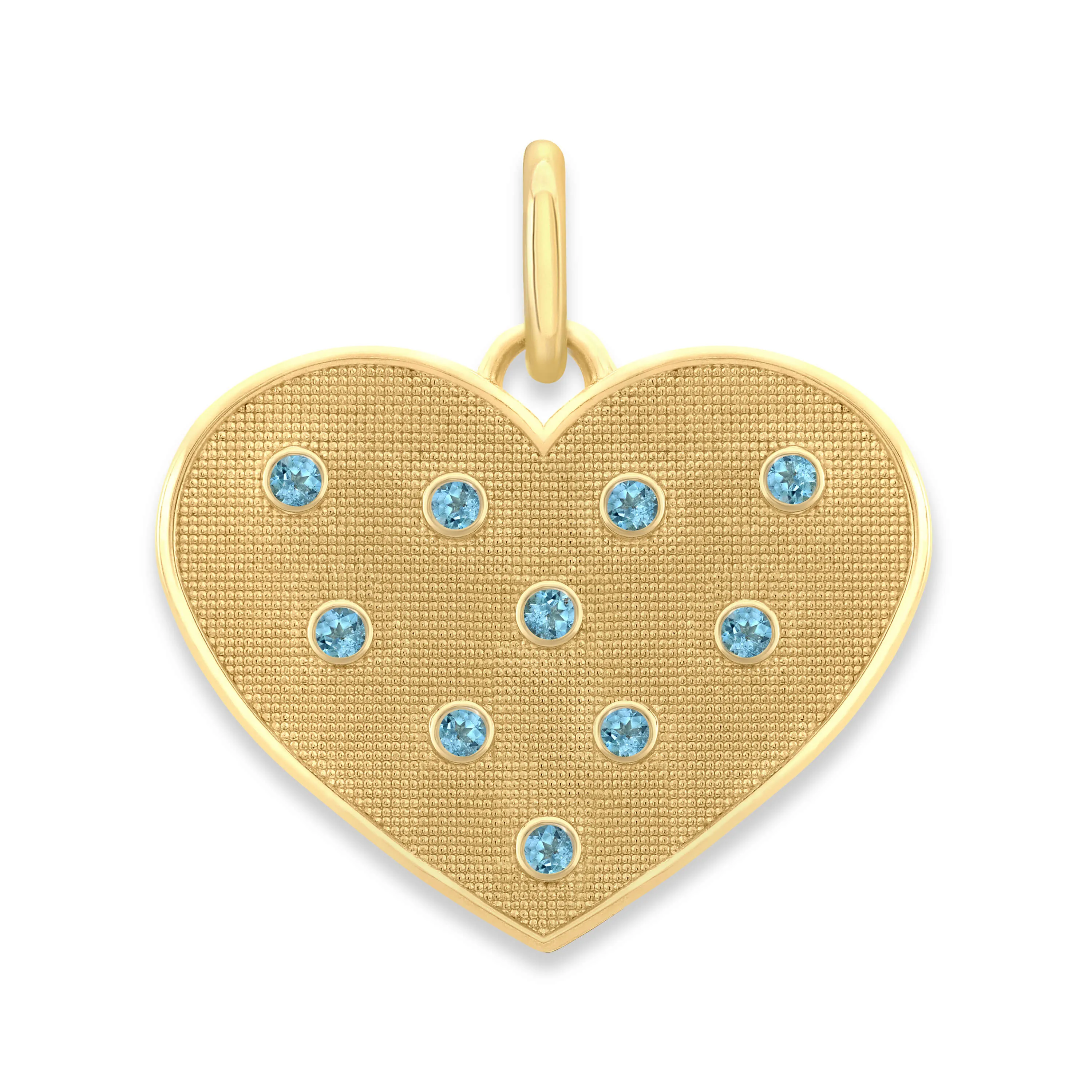 Birthstone Heart Pendant
