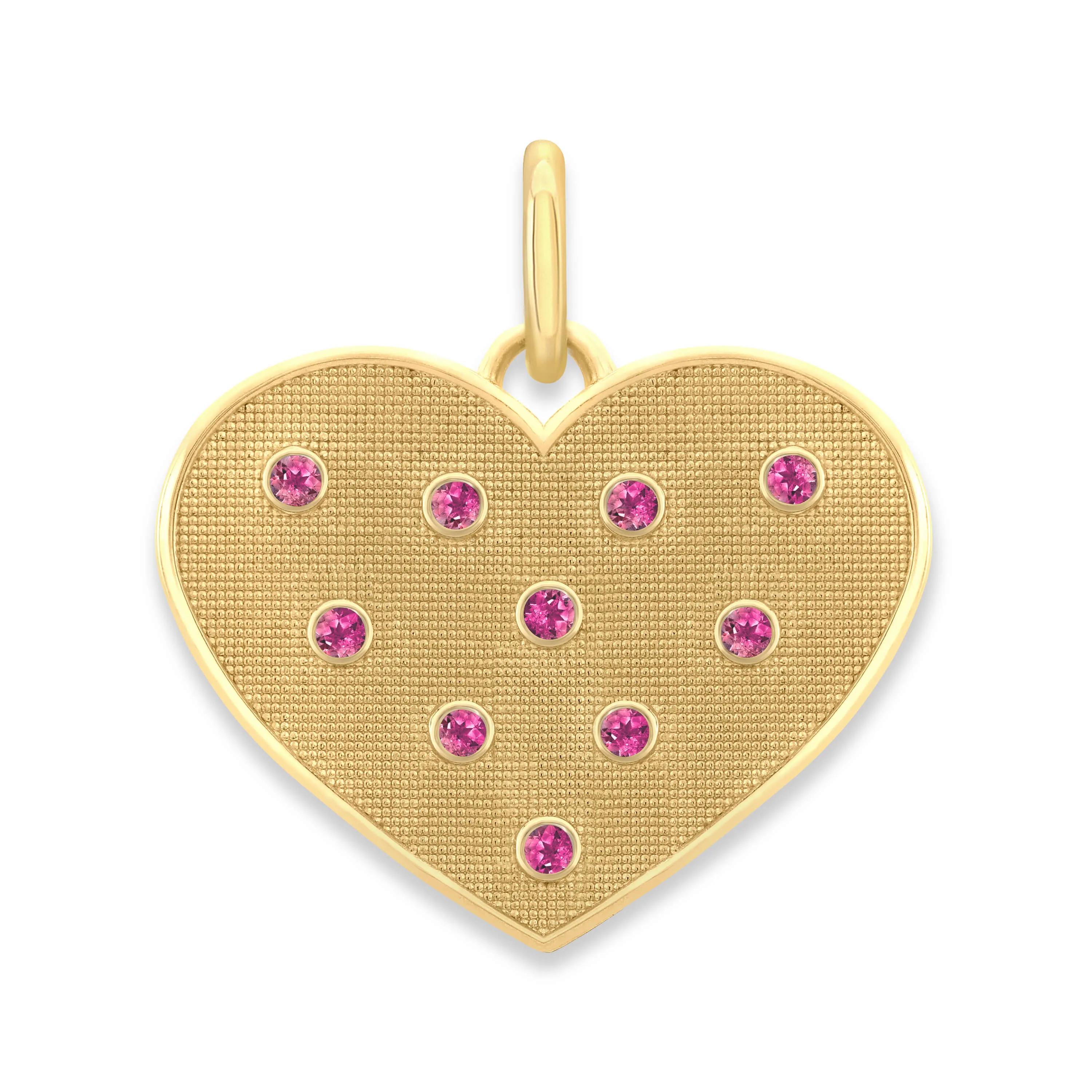 Birthstone Heart Pendant