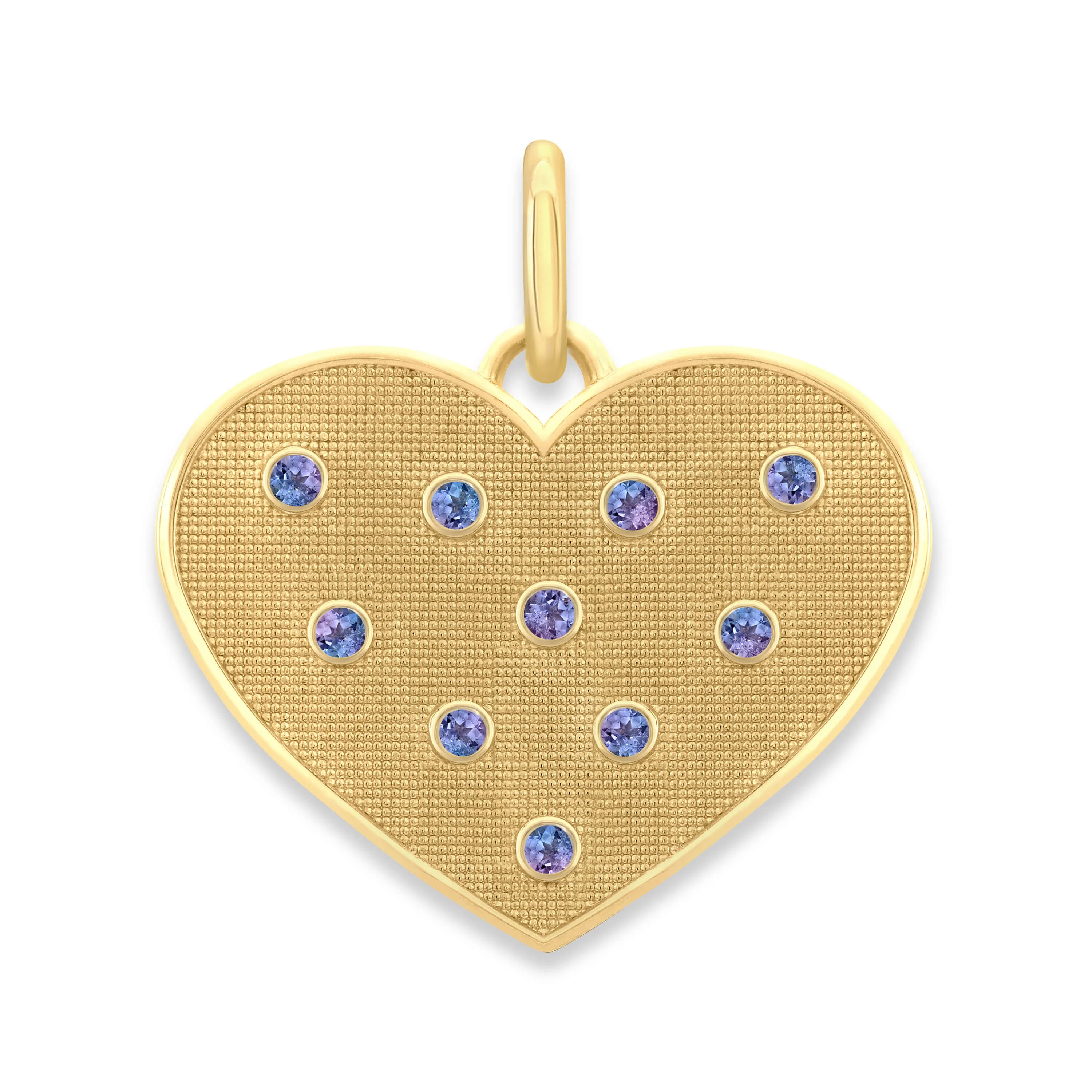Birthstone Heart Pendant