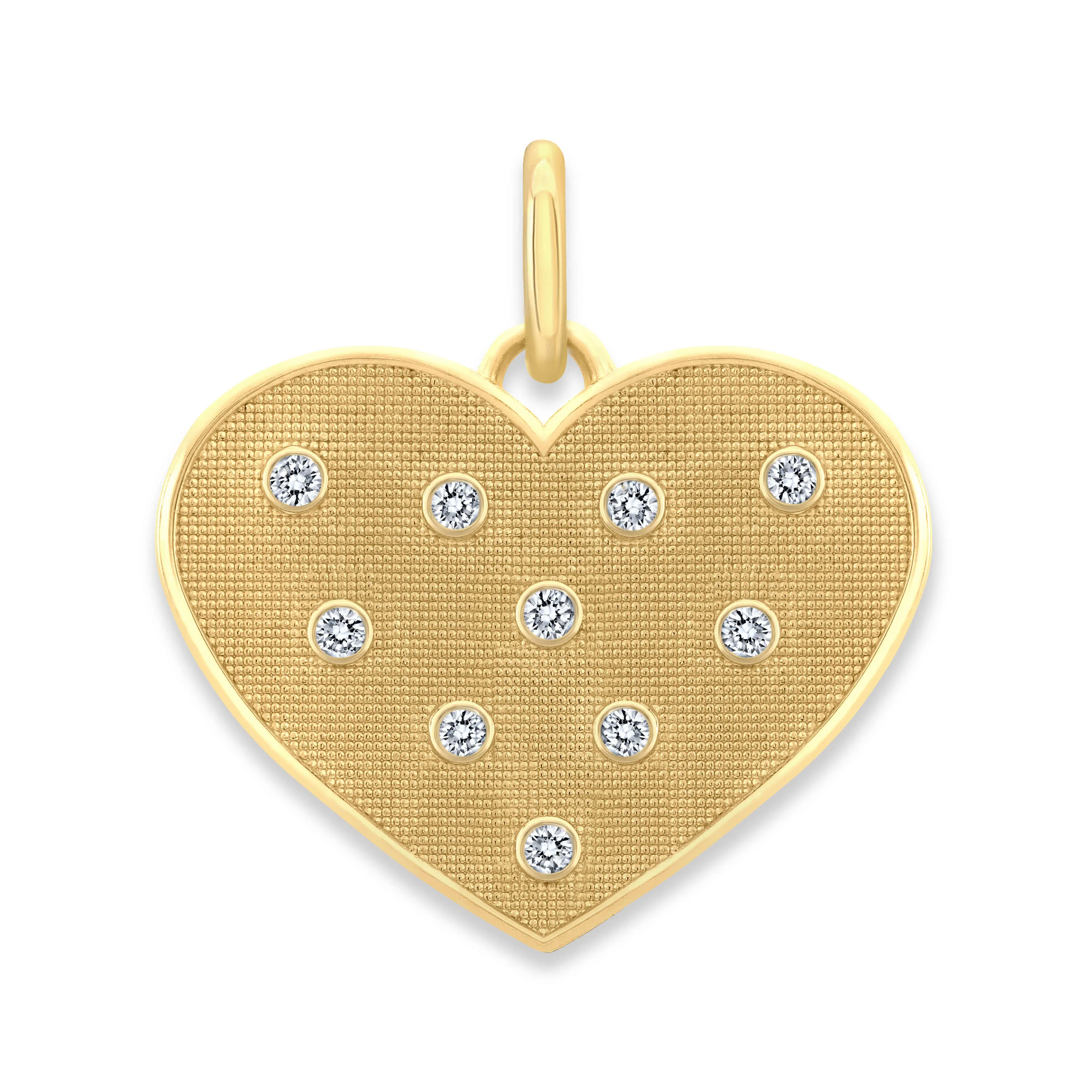 Birthstone Heart Pendant