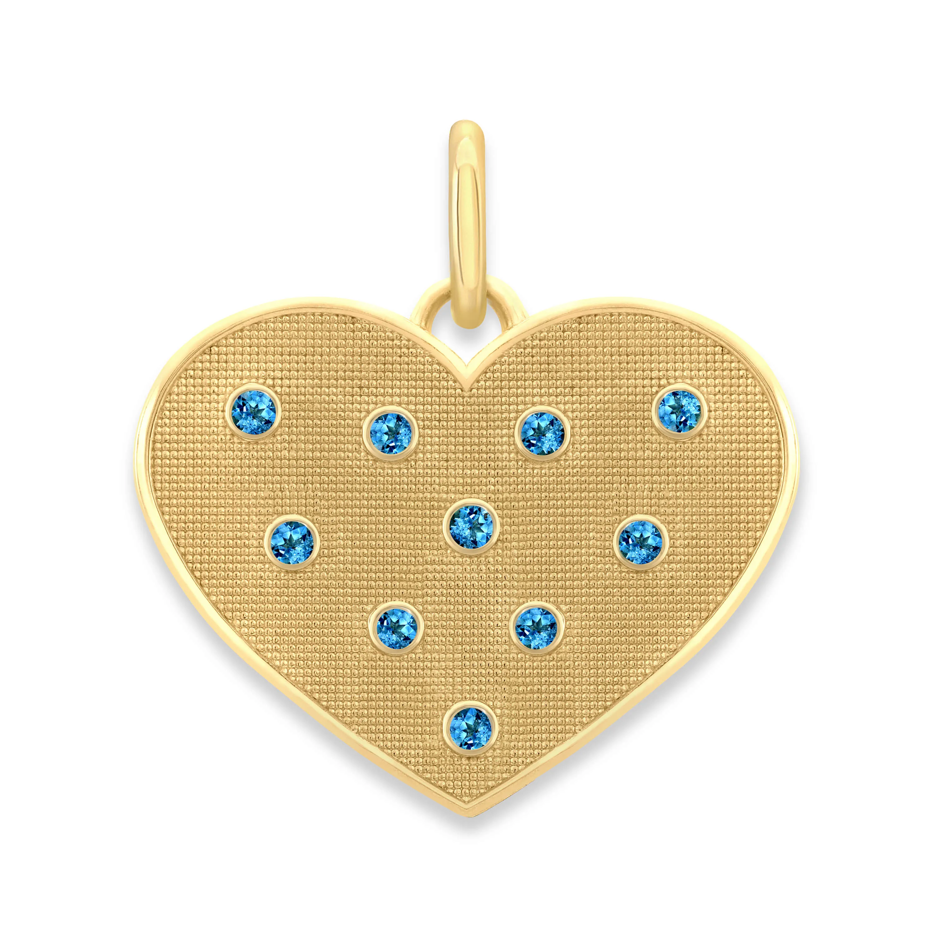 Birthstone Heart Pendant