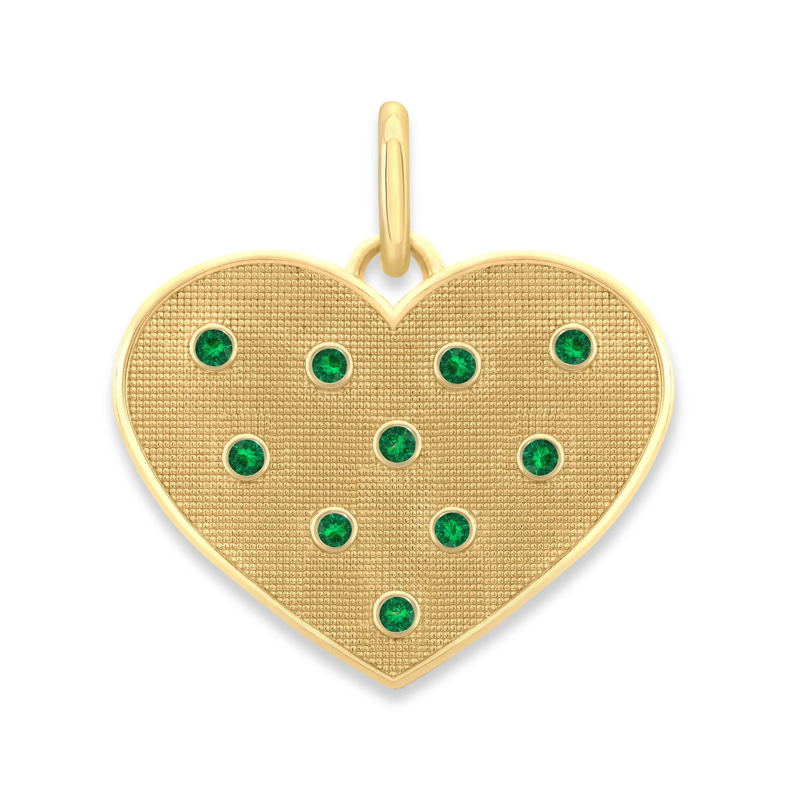 Birthstone Heart Pendant