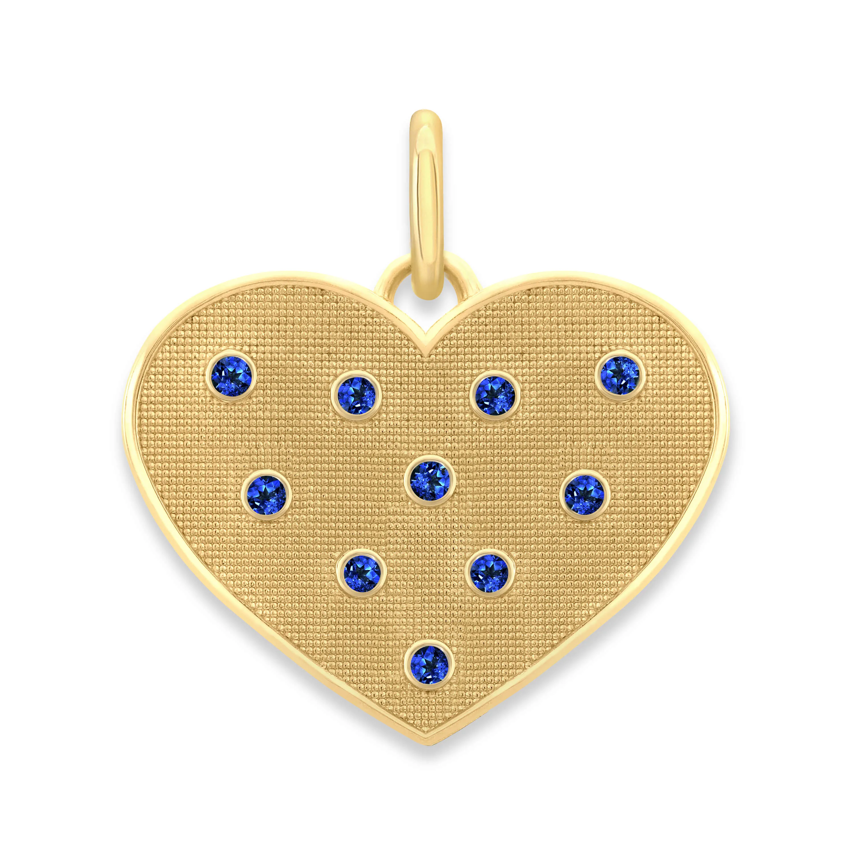 Birthstone Heart Pendant