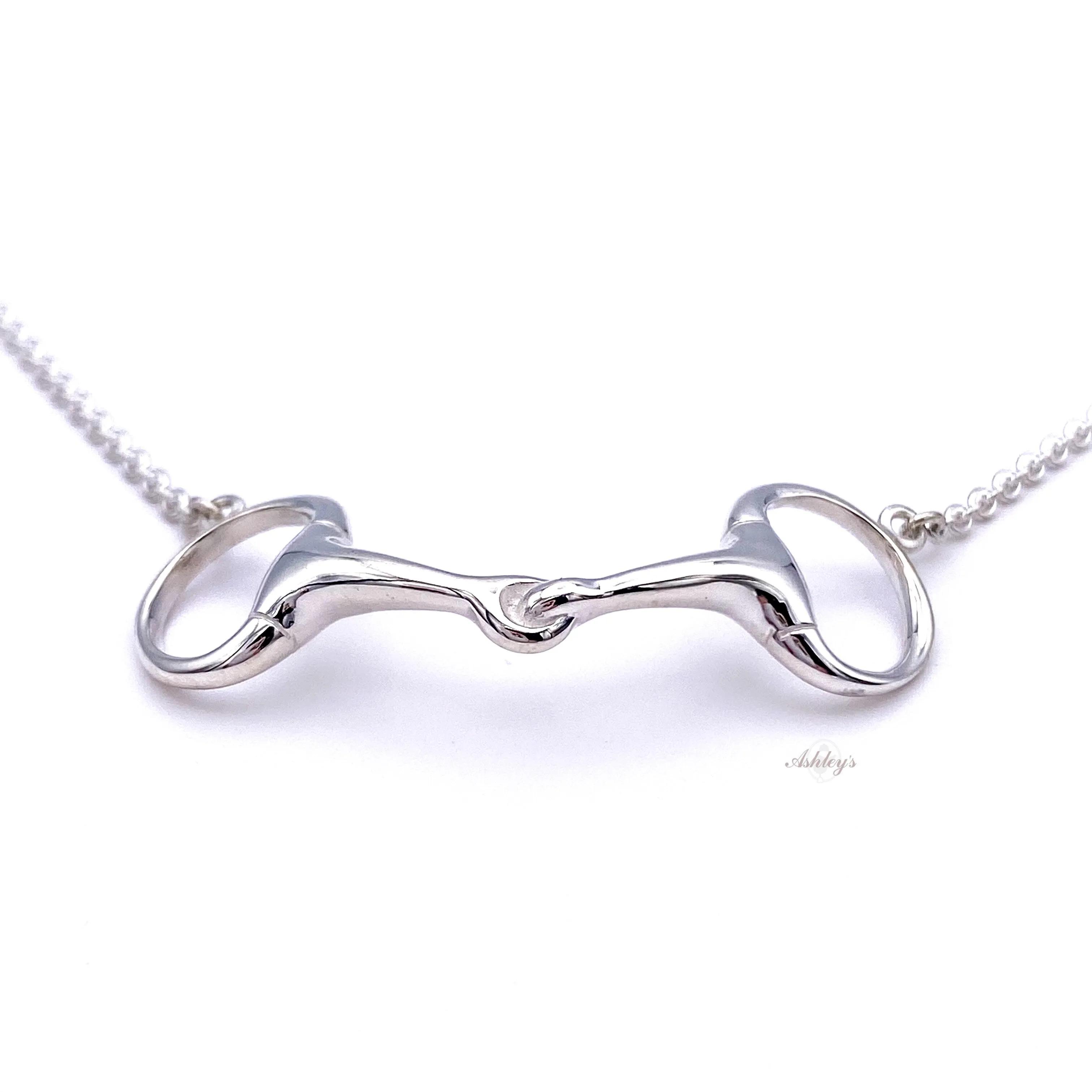 Bit Necklace, Sterling Silver