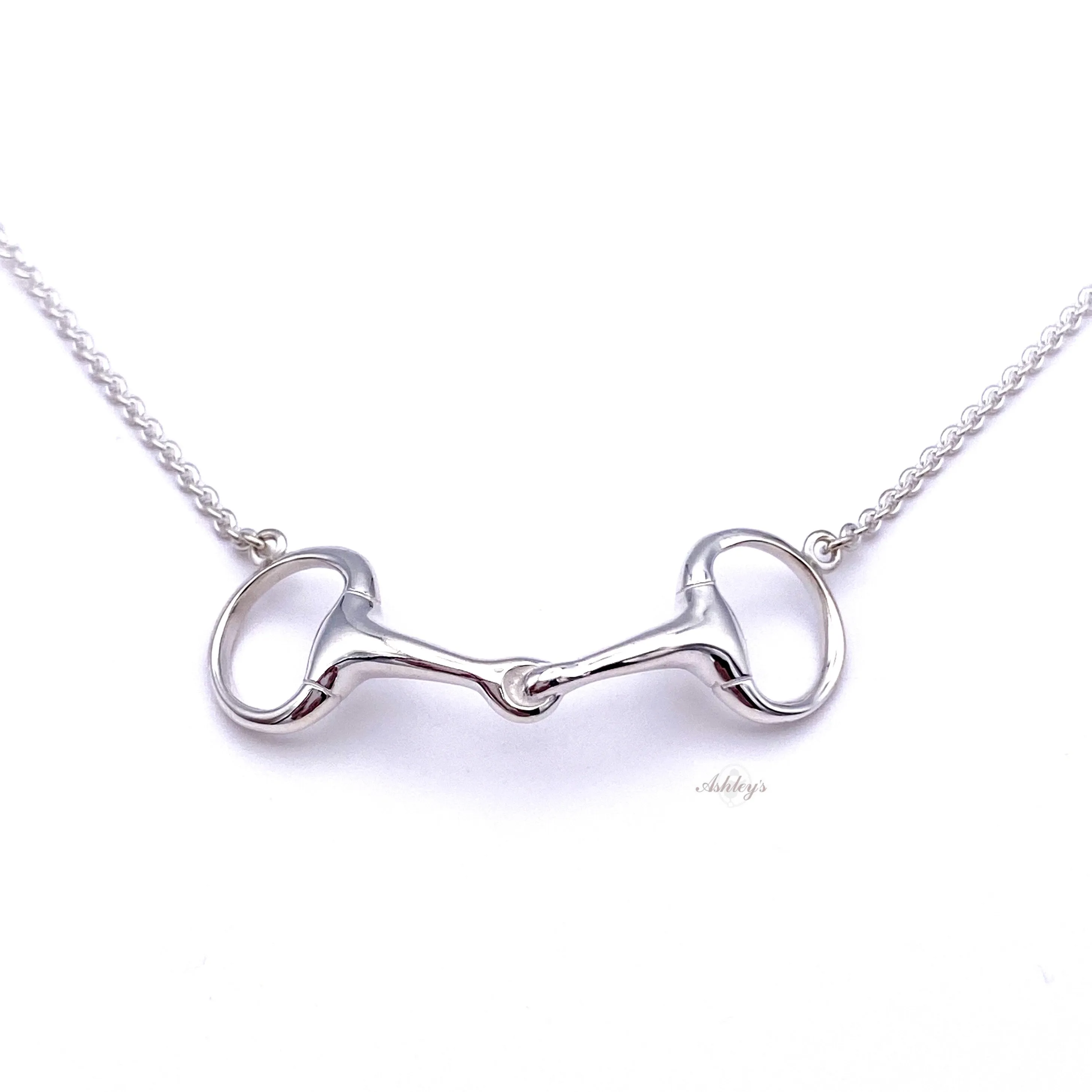 Bit Necklace, Sterling Silver