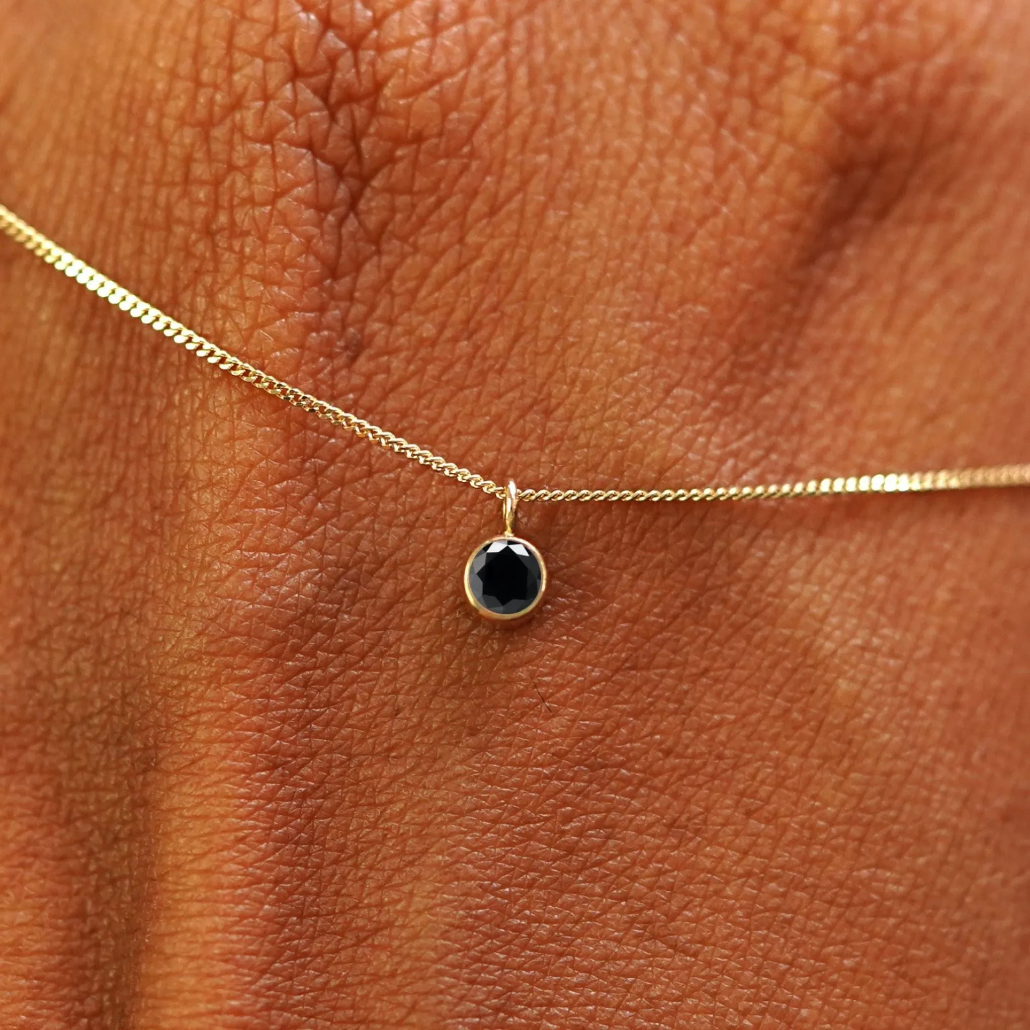 Black Diamond Necklace