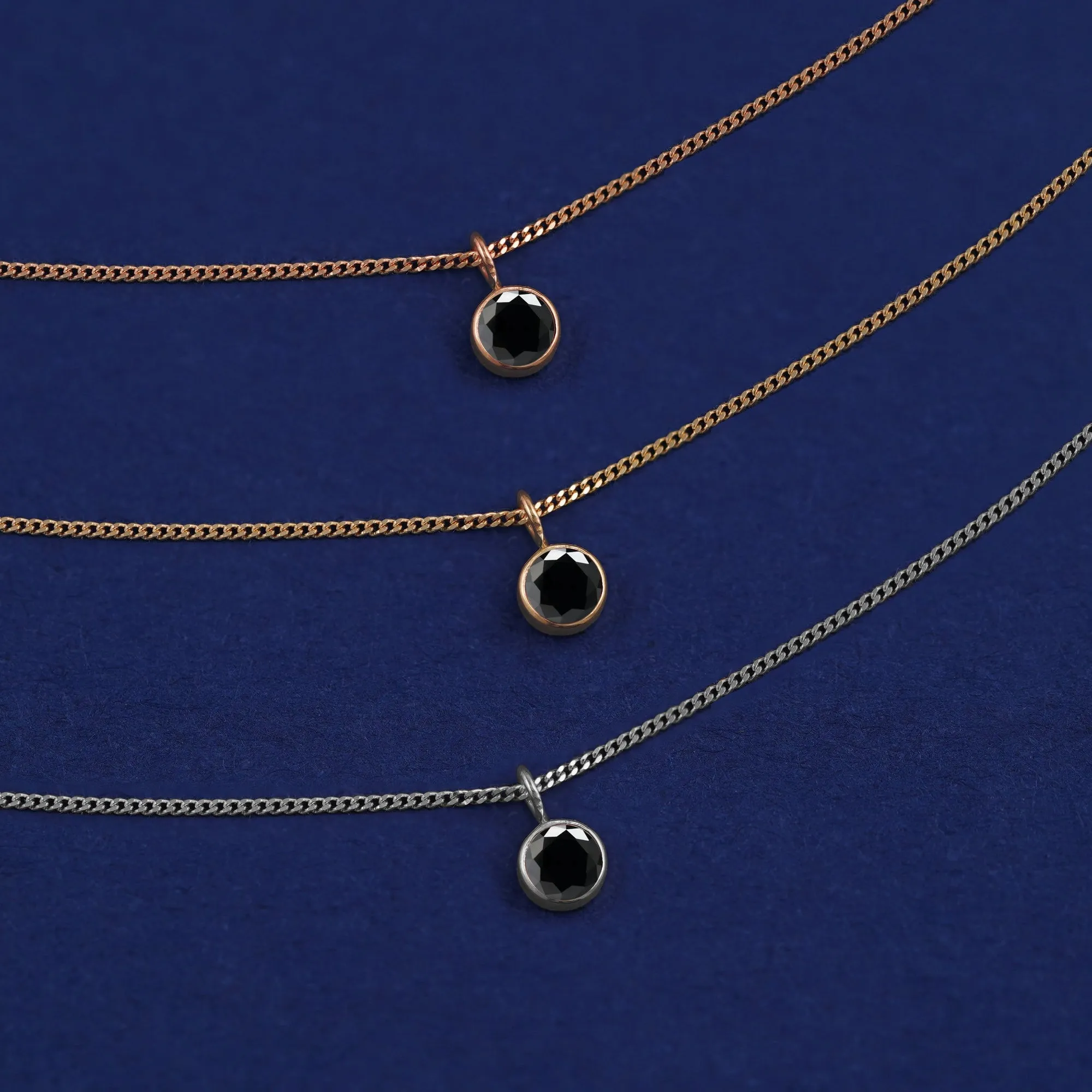 Black Diamond Necklace