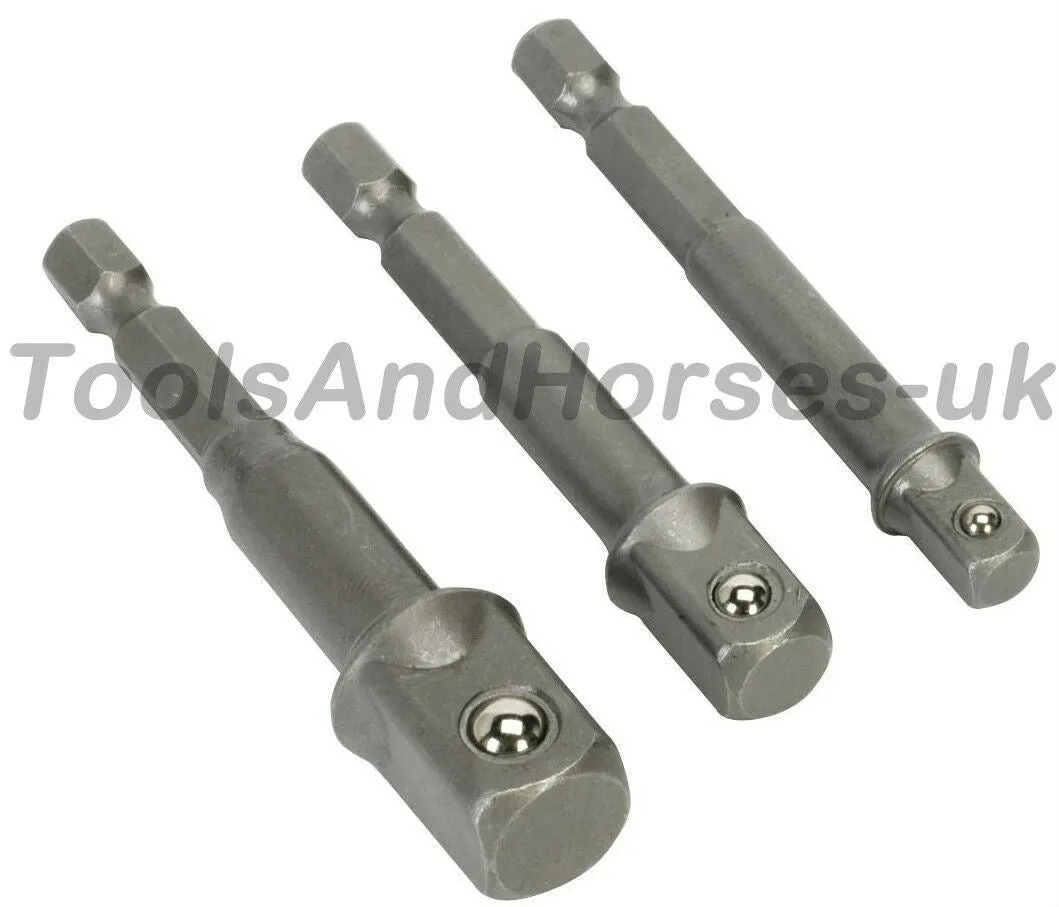 BLUESPOT 11PCS MAGNETIC NUT DRIVER & DRILL ADAPTER SET 6MM - 13MM