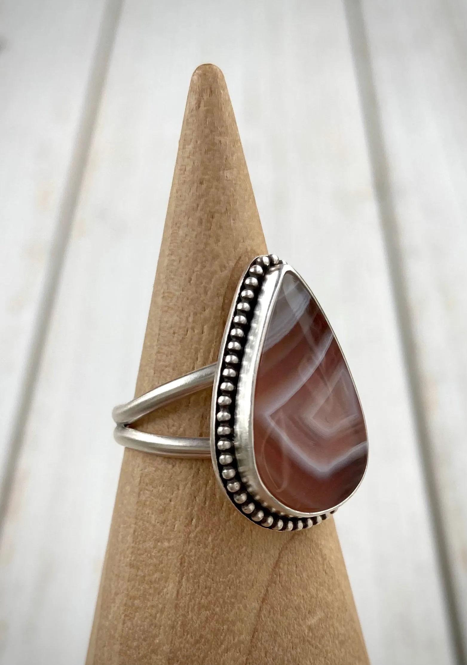 Botswana Agate Ring