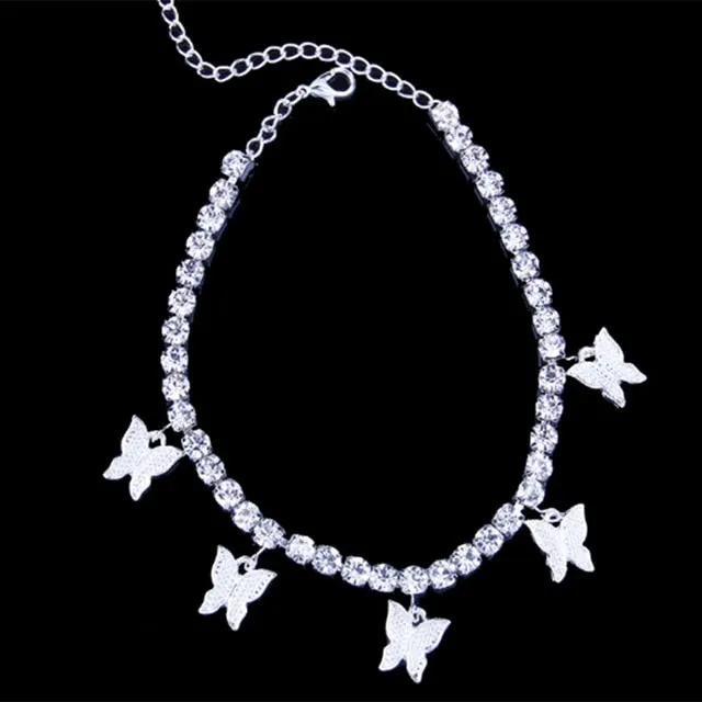 Butterfly Choker Necklace
