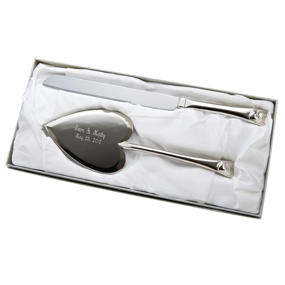 Cake Server Set - Heart