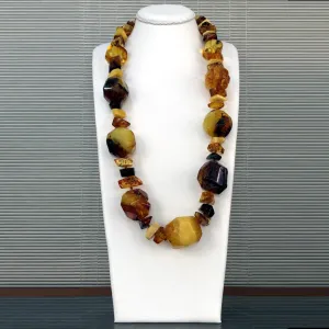 Capodagli Ambra Baltic necklace 85cm 273gr 02 Co Am