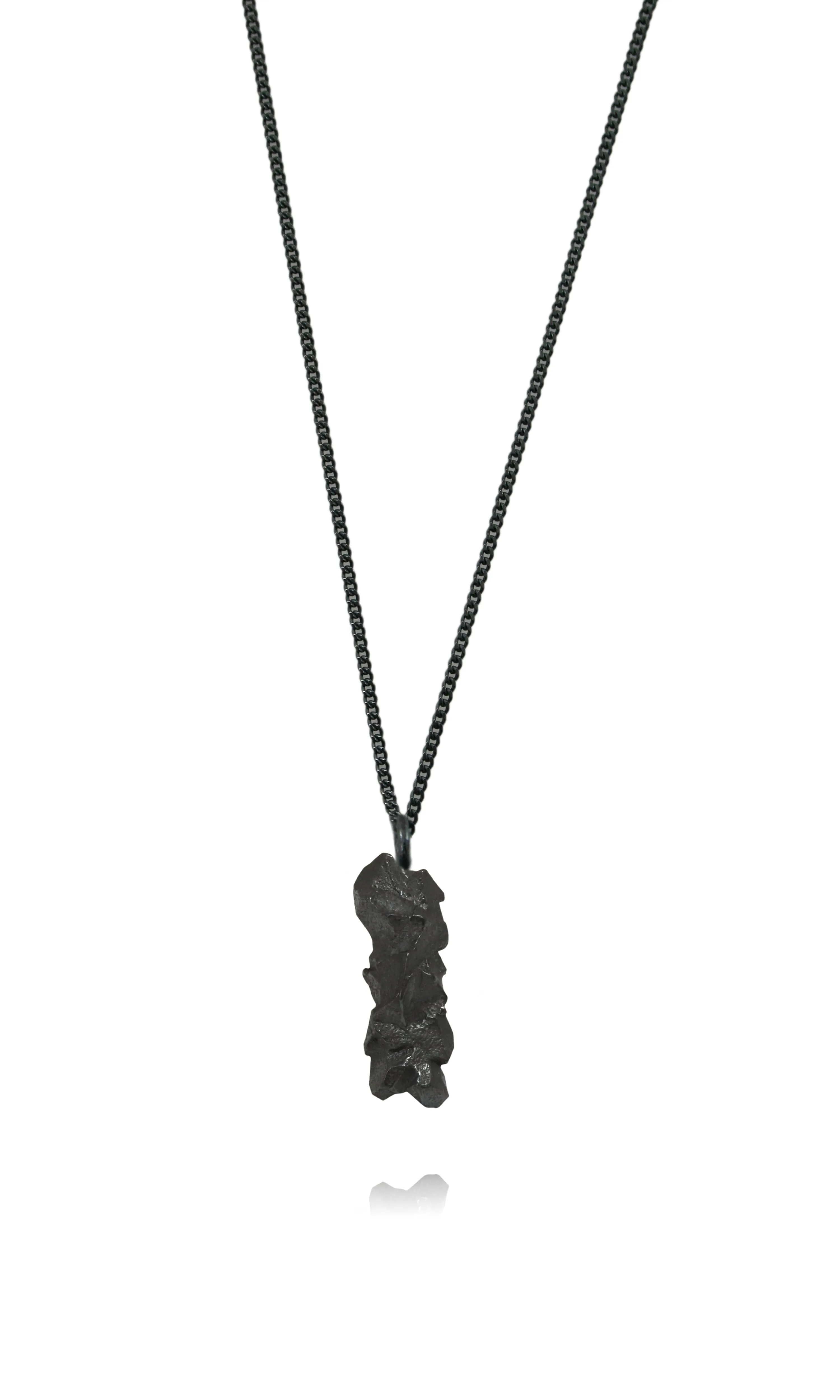 Carved In The Rock Petit Black Necklace