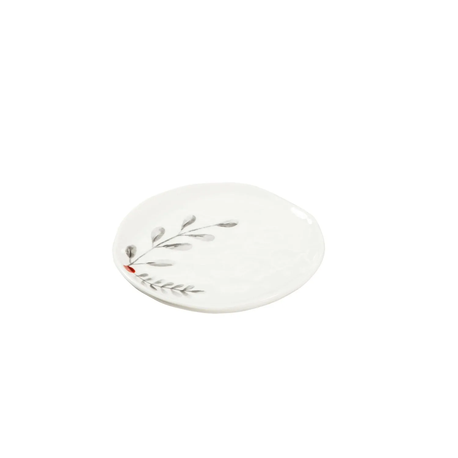 Ceramic, 6'' Appetizer Plate, Yuletide, Set of 4,3tsh7724