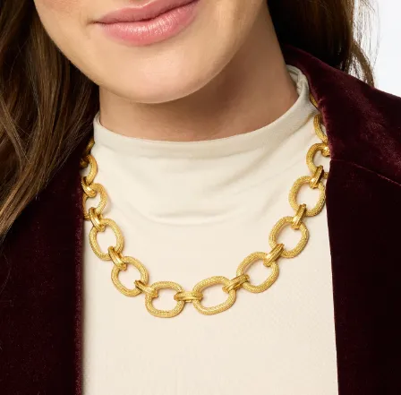 Cheval Link Necklace - Gold