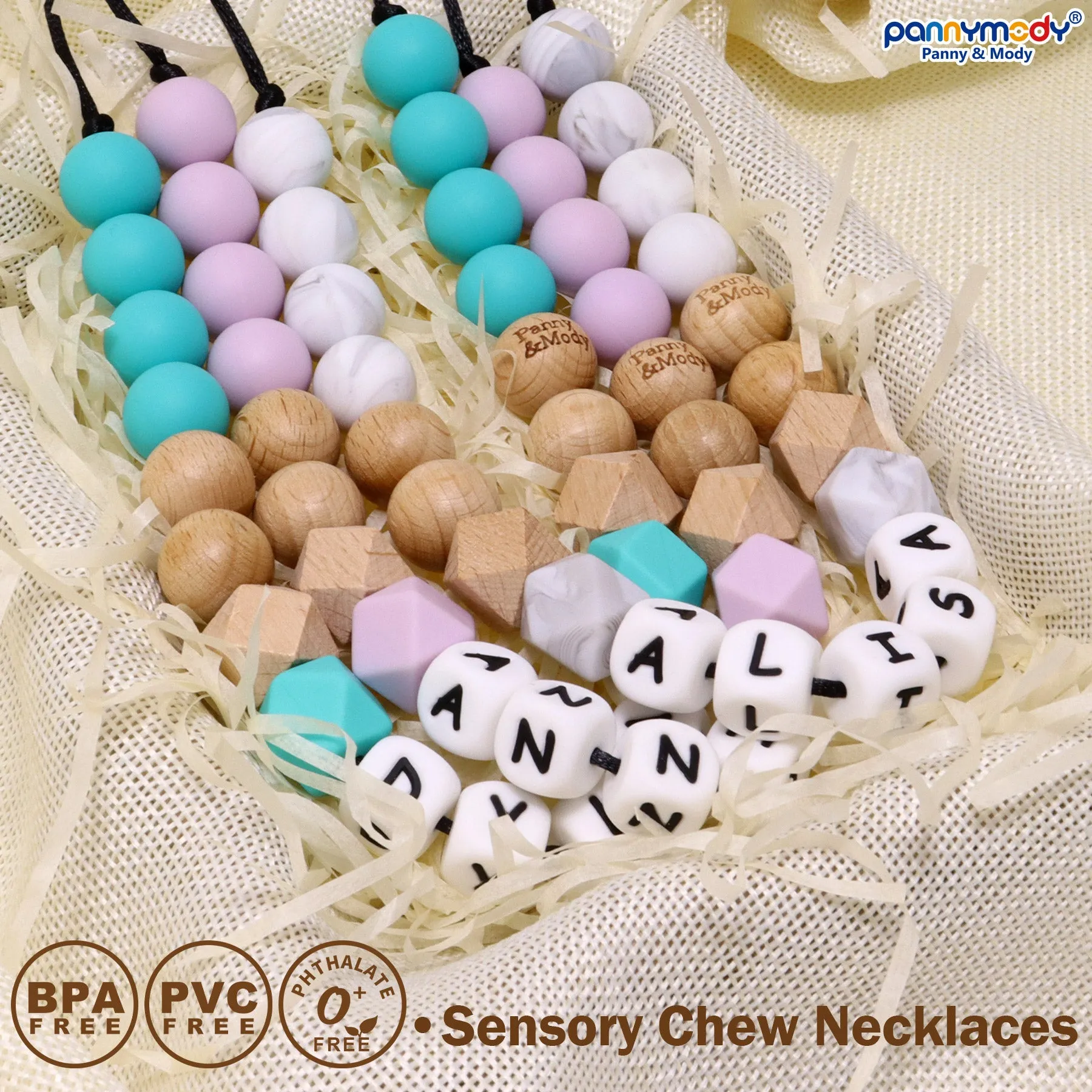 Chew Necklace with Name