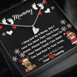 Christmas Mummy Hearts Necklace- Love From Bump