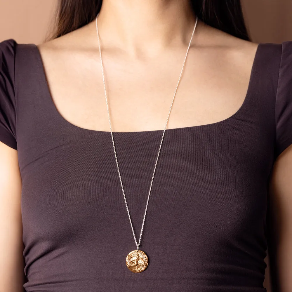 Clever Like a Fox Musing Necklace