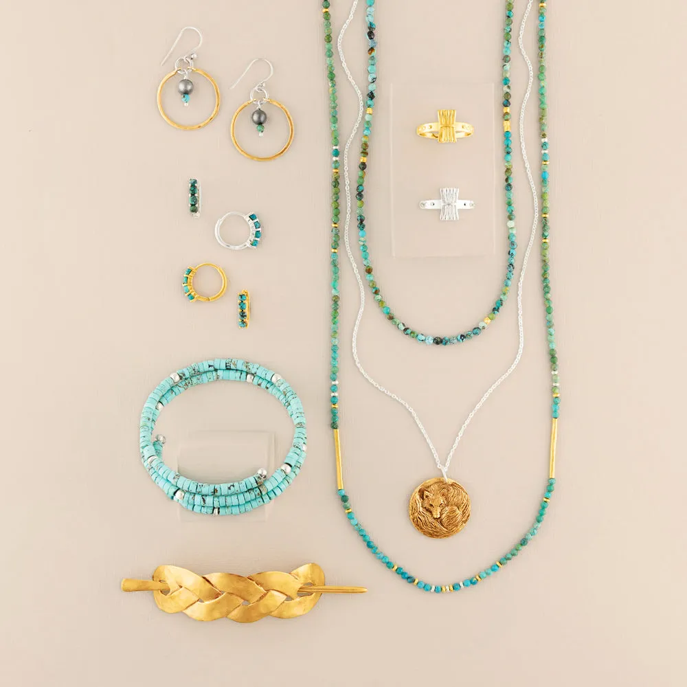 Clever Like a Fox Musing Necklace