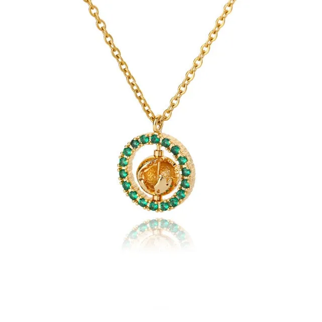 Clover Heart Necklace