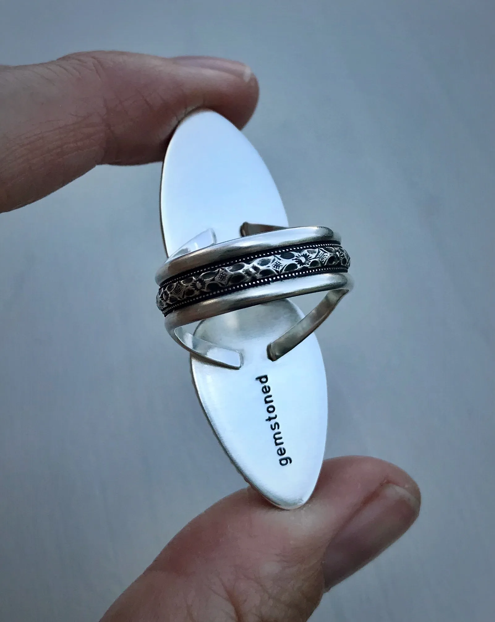 Coffee Bean Jasper Ring