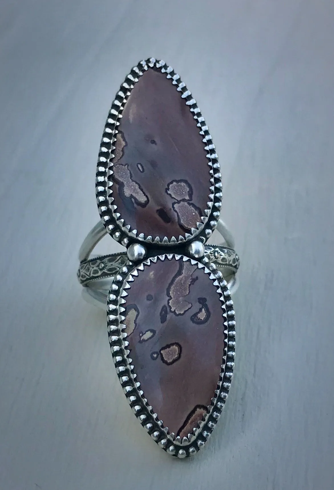 Coffee Bean Jasper Ring